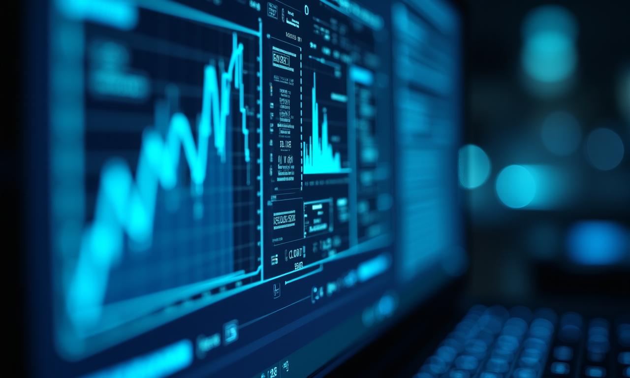 Futuristic AI Dashboard Interface